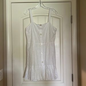 White dress, never been worn!